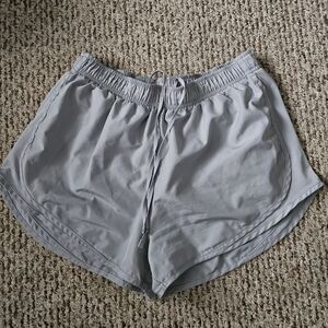 Nike Women's Light Gray Athletic Shorts